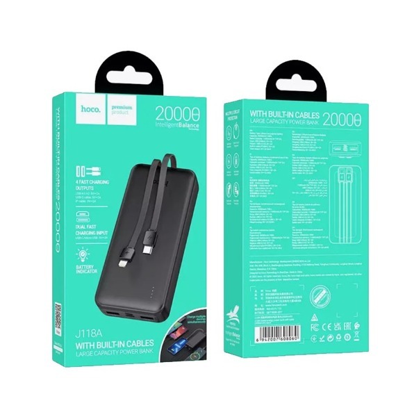 Power Bank HOCO J118 10000 mAh 2