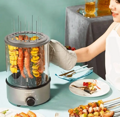 Электрошашлычница Xiaomi Liven Electric Barbecue/Kebab (KL-J121) серая